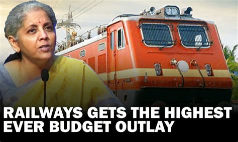 Union Budget Railways Alloted Rs Lakh Crore Highest Ever