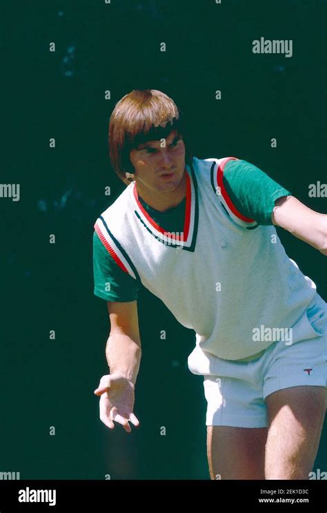 American Tennis Player Jimmy Connors 1974 Stock Photo Alamy