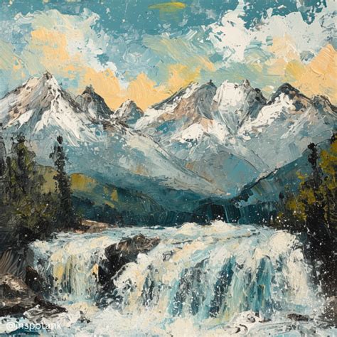 50+ Acrylic Mountain Painting Inspiration Ideas & Tutorials [Art ...