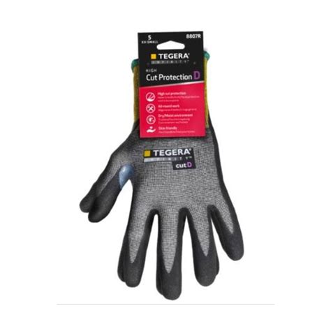 Ejendals Tegera 8807r Cut Level D Heat Gloves Uk