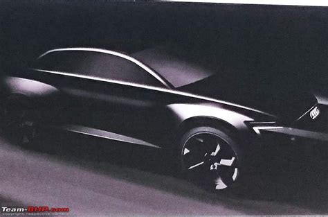 Audi Q6 Electric SUV teased - Team-BHP