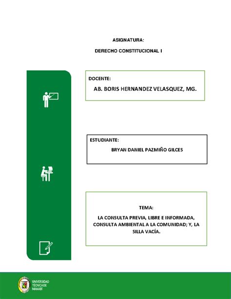 La Consulta Previa Libre E Informada Consulta Ambiental A La