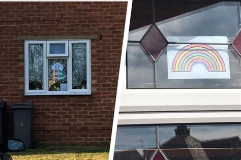 Look Why Rainbows Are Appearing In Windows In Nuneaton And Coventry