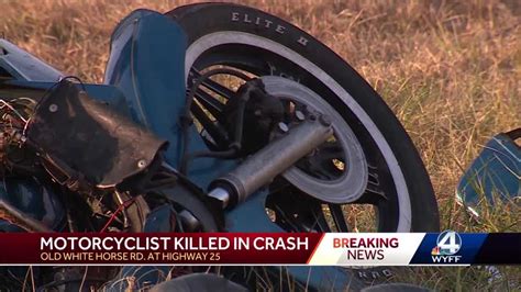 Coroner Identifies Motorcyclist Killed In Crash In Greenville County