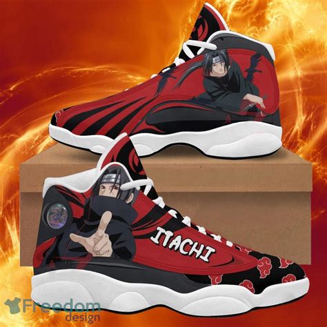 Naruto Akatsuki Uchiha Itachi Air Jordan Sneakers Anime Shoes Gift