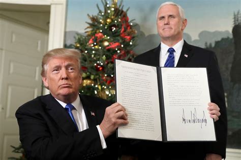 Trump Recognizes Jerusalem As Israels Capital Photogallery