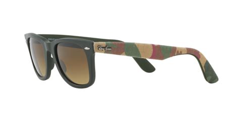 Ray Ban Wayfarer Rb2140 606285 Matte Military Green Men And Women Sunglasses Lo Lookeronline