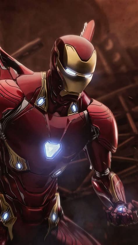 Iron Man Mark 50 Vs Thanos - 1440x2560 Wallpaper - teahub.io