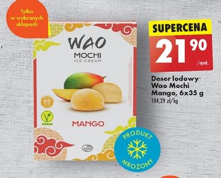 Deser Lodowy Mochi Promocja Biedronka Ding Pl