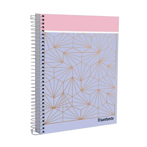 Cuaderno Triunfante Rose Iv X C Esp X Hjs Rayado Triunfante