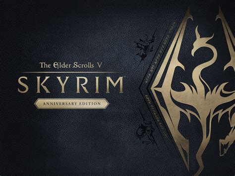 Skyrim Logo Wallpaper