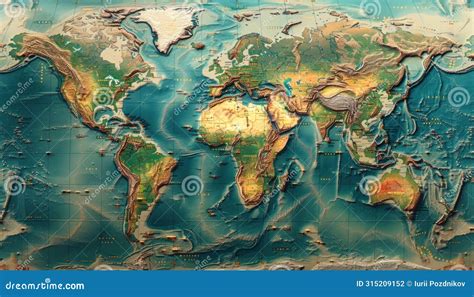 Geography of Oil Fields Around the World Stock Photo - Image of ...