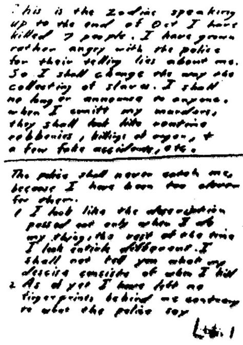 Zodiac Killer Letters Decrypted