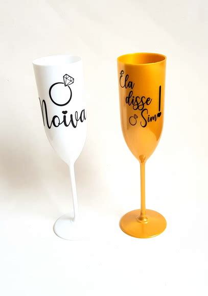 200un Taça De Champagne Personalizada Elo7 Produtos Especiais