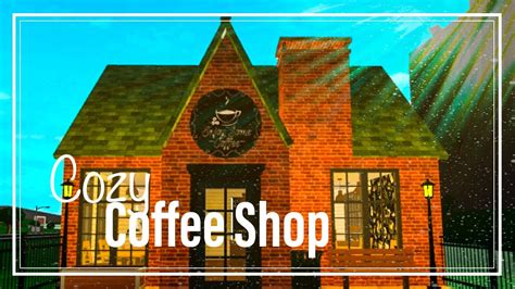 Bloxburg Coffee Shop Layout