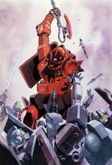 Red Comet Gundam Wallpaper