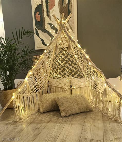 Handmade Tipi Makrama Pokoik Dziecka Sznurkowelove Art Madam Pl