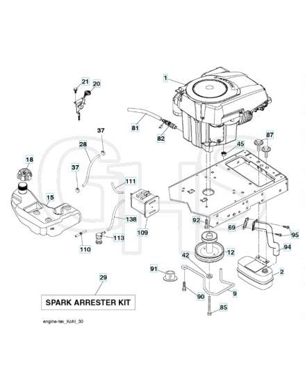 Husqvarna Yth21K46 Engine GHS