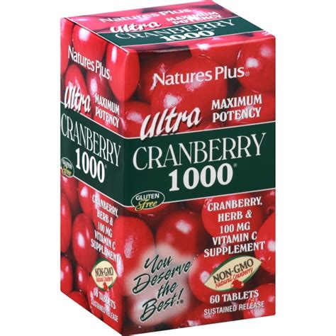 Naturesplus Ultra Cranberry Sustained Release Mg