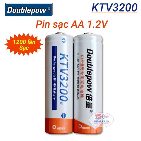 Pin sạc AA KTV3200 Doublepow Shopee Việt Nam