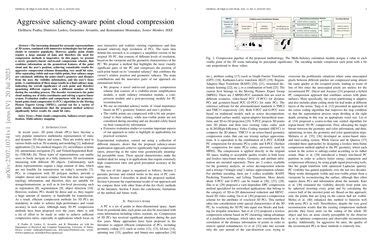 Aggressive Saliency Aware Point Cloud Compression Papers With Code