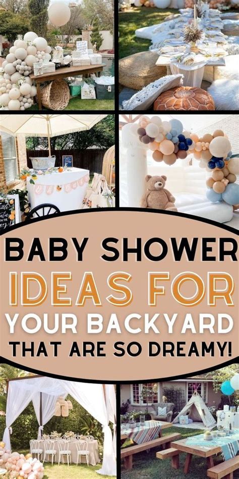 15 Dreamy Backyard Baby Shower Ideas The Greenspring Home Backyard