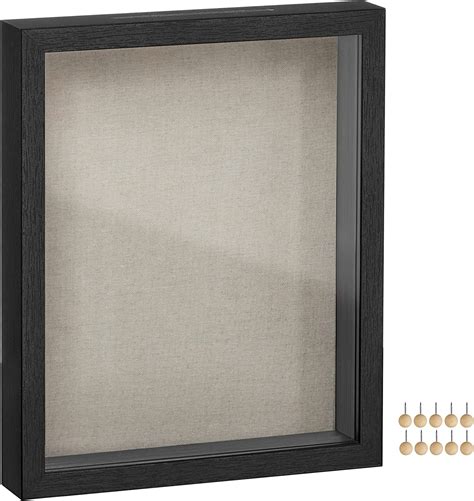 Songmics 11x14 Shadow Box Frame Deep Box Frame With Top Slot Glass