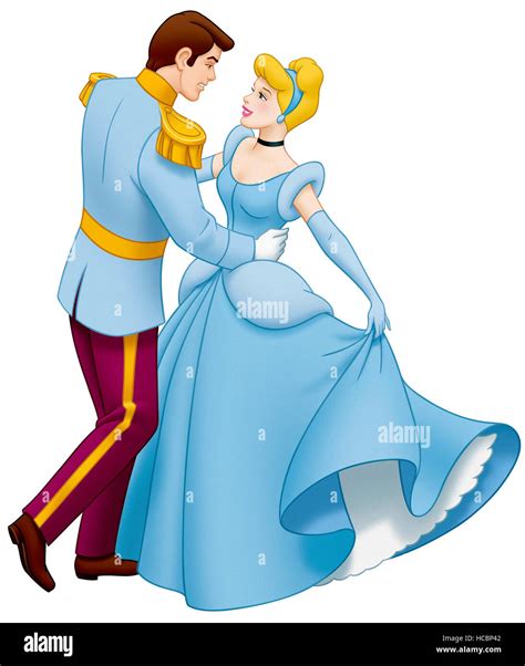 CINDERELLA, from left: Prince Charming, Cinderella, 1950, ©Walt Disney ...