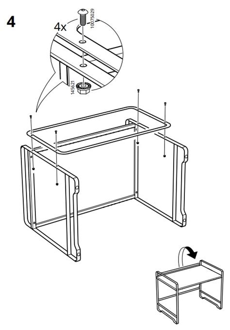 Ikea 10075029 Avsteg Kitchen Countertop Rack Instructions