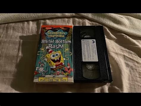 SpongeBob SquarePants Bikini Bottom Bash 2003 VHS YouTube