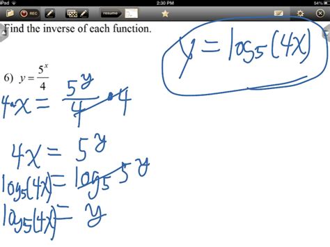 ShowMe - Inverse function