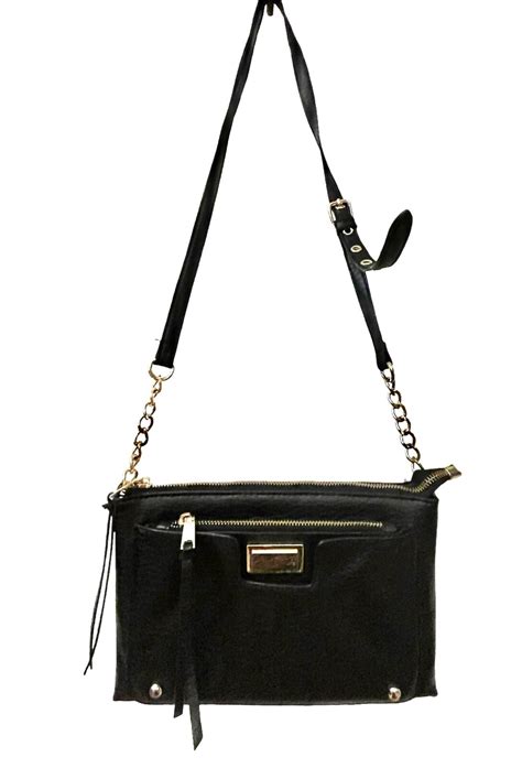 Authentic Juicy Couture Small Black Crossbody Purse Gem