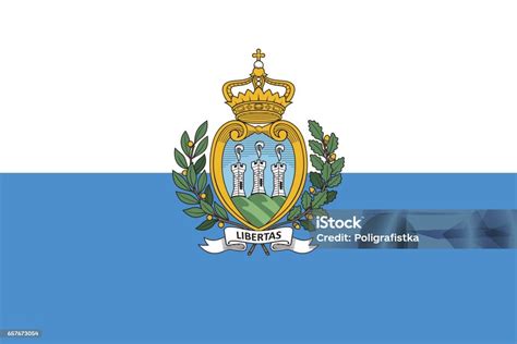 Vetores De Bandeira De San Marino E Mais Imagens De San Marino San