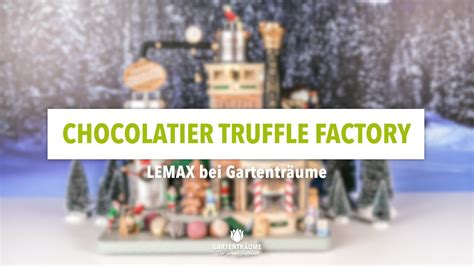 LEMAX The Christmas Chocolatier Truffle Factory bei Gartenträume