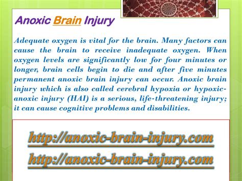 Ppt Anoxic Brain Injury Powerpoint Presentation Free Download Id 272469