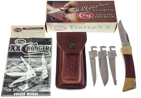 Lot Case Xx Changer Knife With Interchangeable Blades