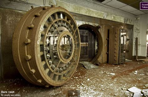 Bank Vault Abandoned Houses Abandoned Mansions Abandoned Buildings