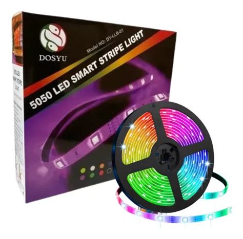 Tira Led Wifi Multicolor Rgb 5050 Rollo 5 Metros Alexa