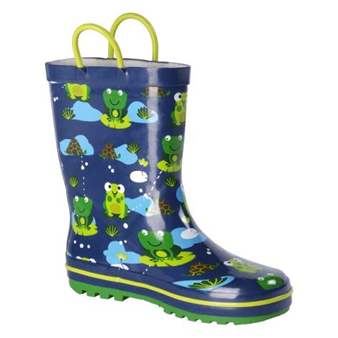 Cape Kids Frog Puddle Gumboots Multicoloured