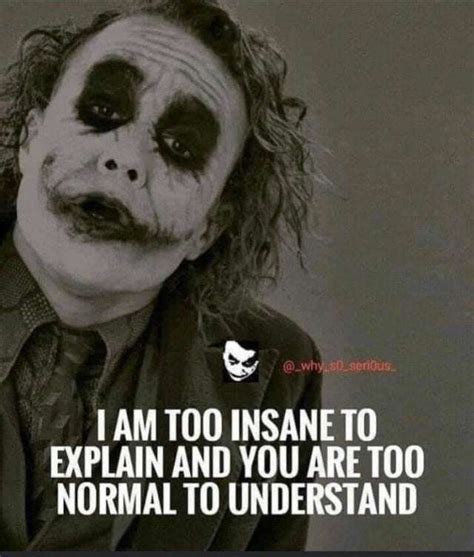 Insanity Quotes Joker