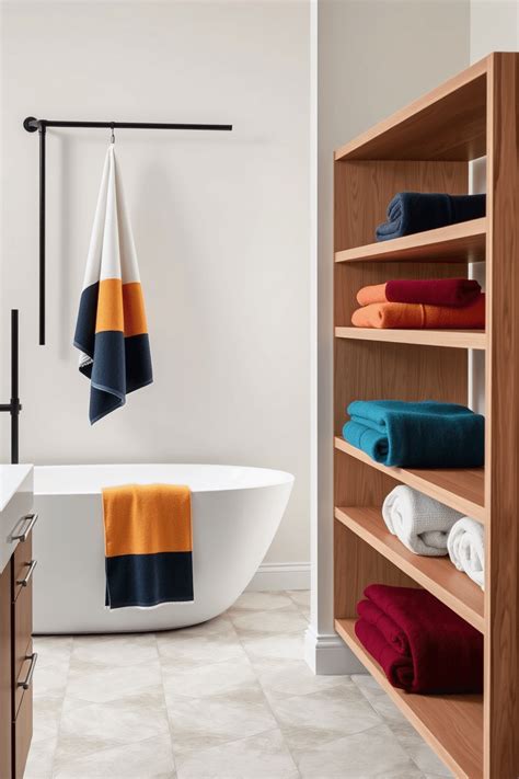 25+ Elegant Bathroom Towel Design Ideas for a Luxurious Look ...