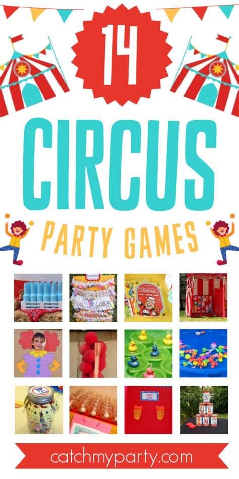 Check Out These Awesome 14 Fun Circus Party Games! | Catch My Party