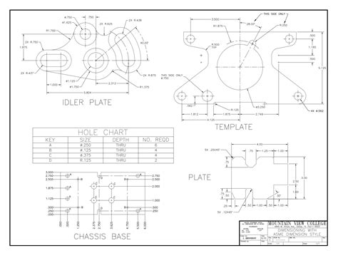 Assorted Drawings - AutoCAD 2D Project on Behance