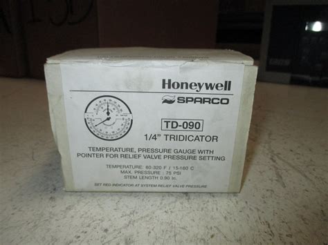 Amazon Honeywell Td Tridicator Temperature Pressure