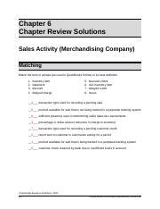 6e QBO Chapter Review Solutions Ch6 Docx Chapter 6 Chapter Review