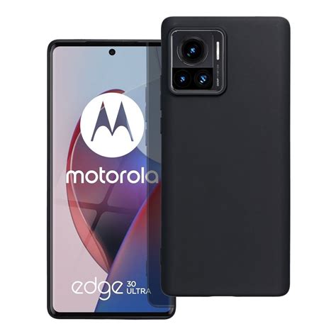 Futerał MATT do MOTOROLA EDGE 30 ULTRA czarny OEM Sklep EMPIK