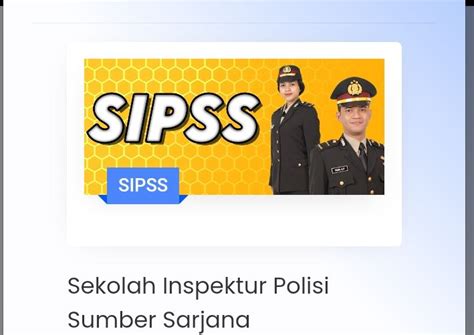 Tata Cara Pendaftaran Online SIPSS Polri 2022 Perhatikan Waktu Daftar