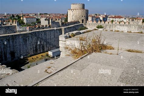 Yedikule Walls Located In Istanbul Turkey Were Built During The