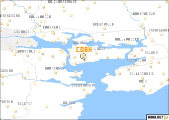 Cobh Ireland Map | World Map Gray