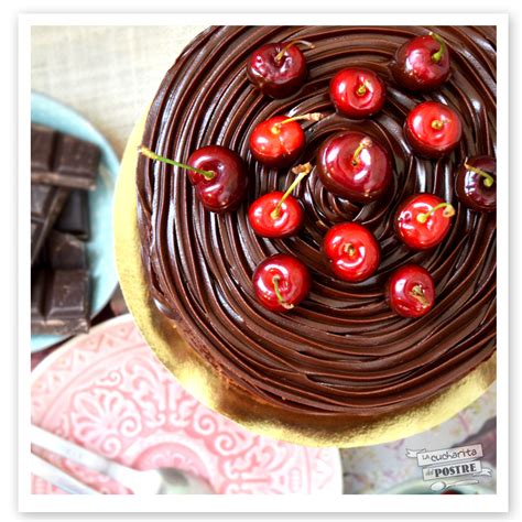 Nude Cake De Chocolate Y Cerezas Cocina